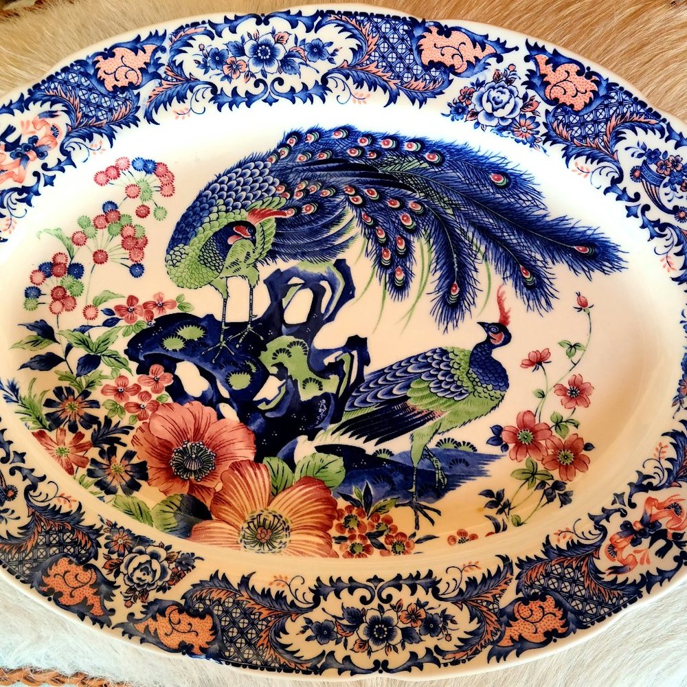 Vintage Toyo Turkey Platter. Made in Japan